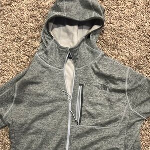 The North Face Gray Hooded Jacket